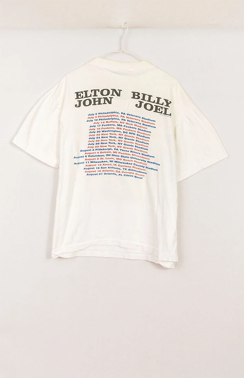 GOAT Vintage Elton John Billy Joel Tee