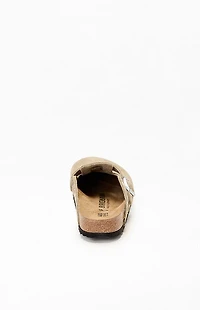 Birkenstock Women's Boston Rivets Clog Taupe