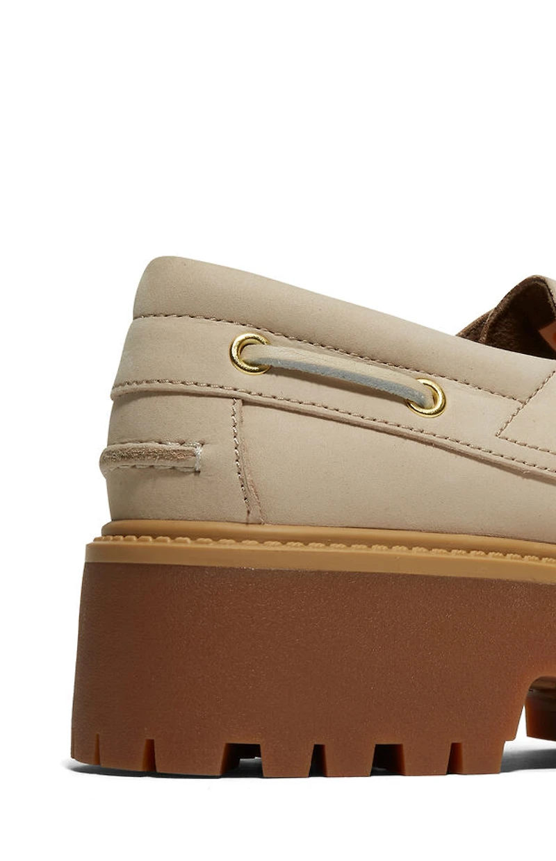 Timberland Women's Taupe Stone Street Boat Shoes