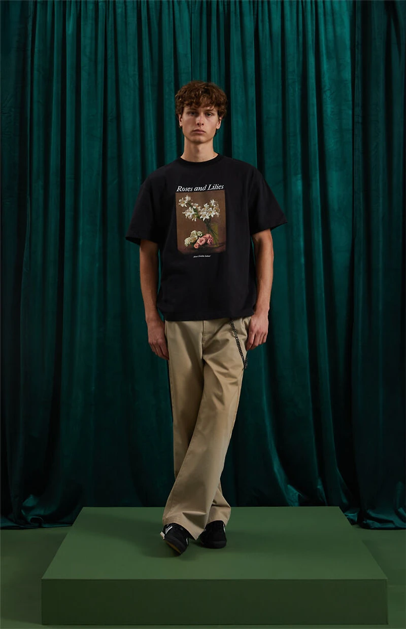 The Met x Pacsun Roses And Lilies T-Shirt