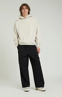 Pacsun Stretch Black Extreme Baggy Cargo Pants
