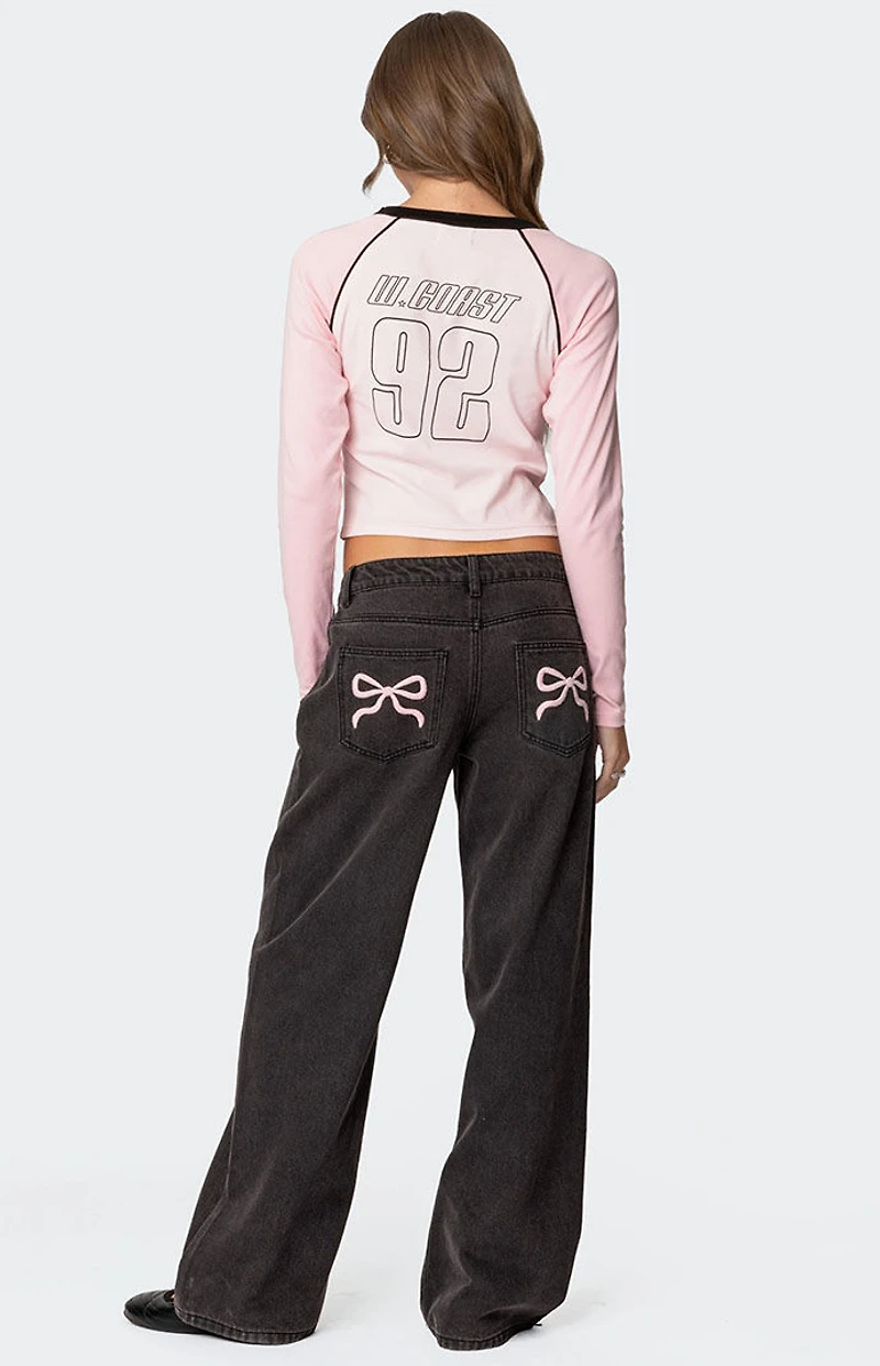 Edikted Game On Long Sleeve T-Shirt