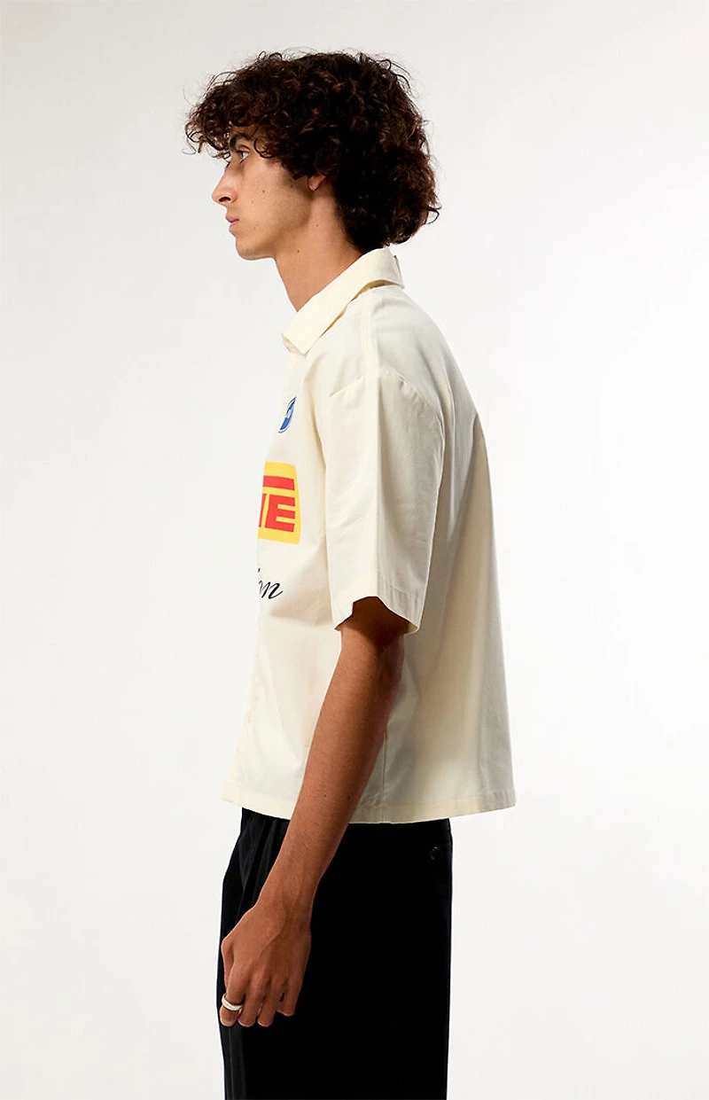 Pacsun Divine Intervention Button-Down Work Shirt