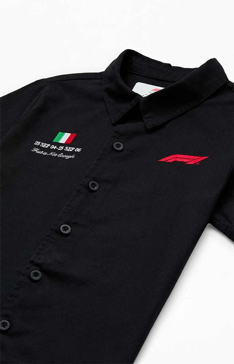 Formula 1 x Pacsun Kids Overtake Garage Staff Work Shirt