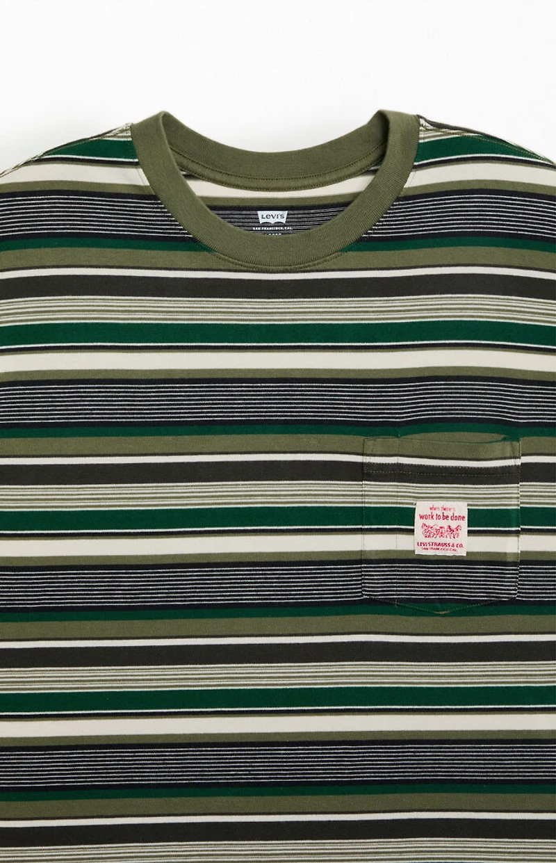 Levi's Striped Workwear Pocket T-Shirt