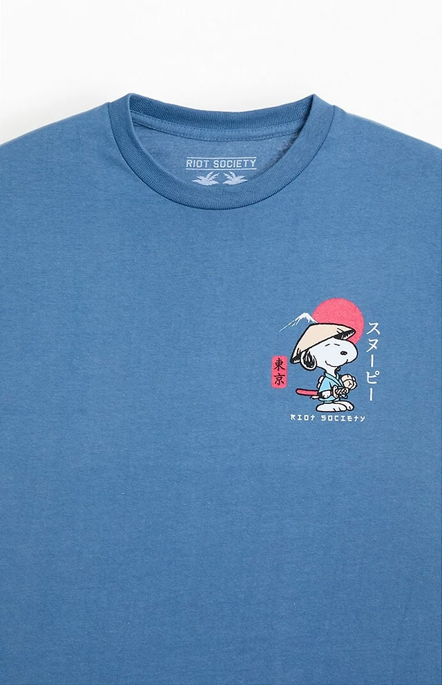 Riot Society Snoopy Samurai T-Shirt