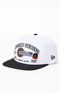 New Era 2005 World Series White Sox vs Astros Pin Golfer Snapback Hat
