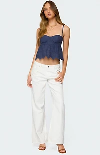 Edikted Emme Eyelet Corset