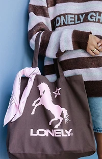 LONELY GHOST Midnight Run Tote Bag