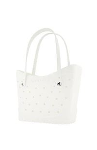 Crocs White Medium Classic Tote Bag