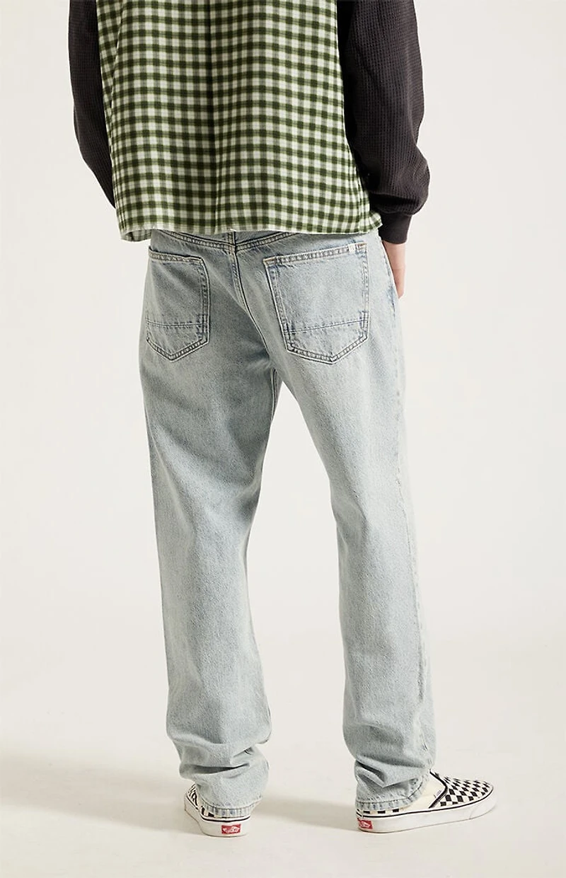 Pacsun Cade Straight Jeans Light Indigo