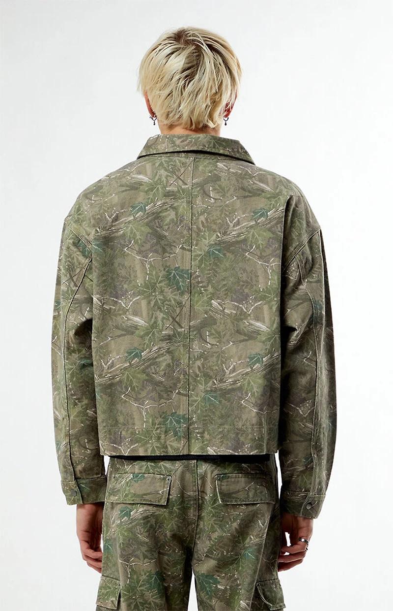 Pacsun Camo Billie Gas Jacket