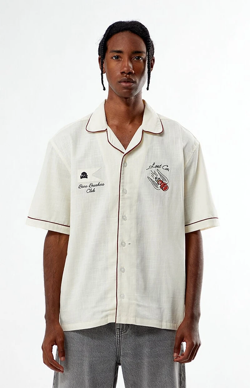 LOST Bone Breakers Woven Camp Shirt