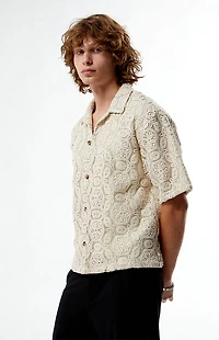FIELD OF STUDY by Pacsun Floral Yucca Camp Shirt