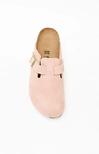 Birkenstock Women's Boston Soft Footbed Clogs Light Rose