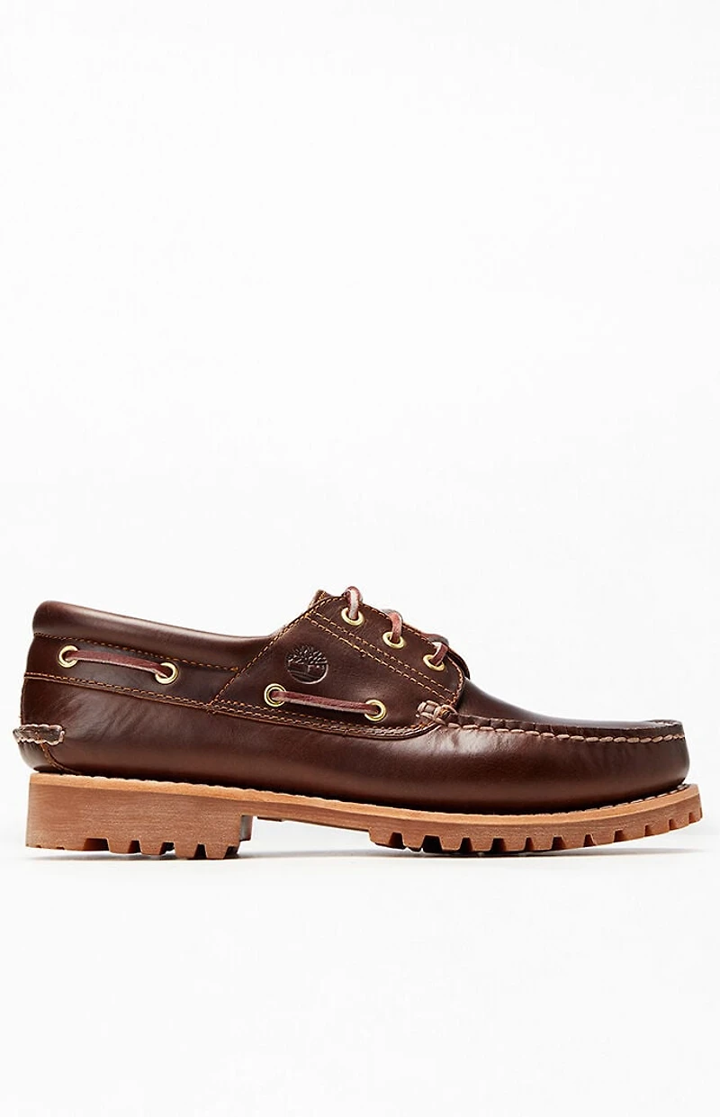 Timberland 3-Eye Classic Handsewn Lug Boat Shoes