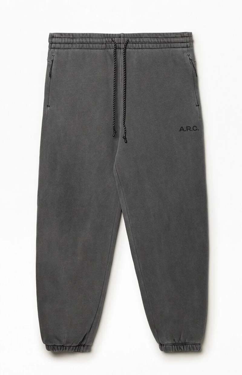 A.R.C. Black Fleece Jogger Sweatpants