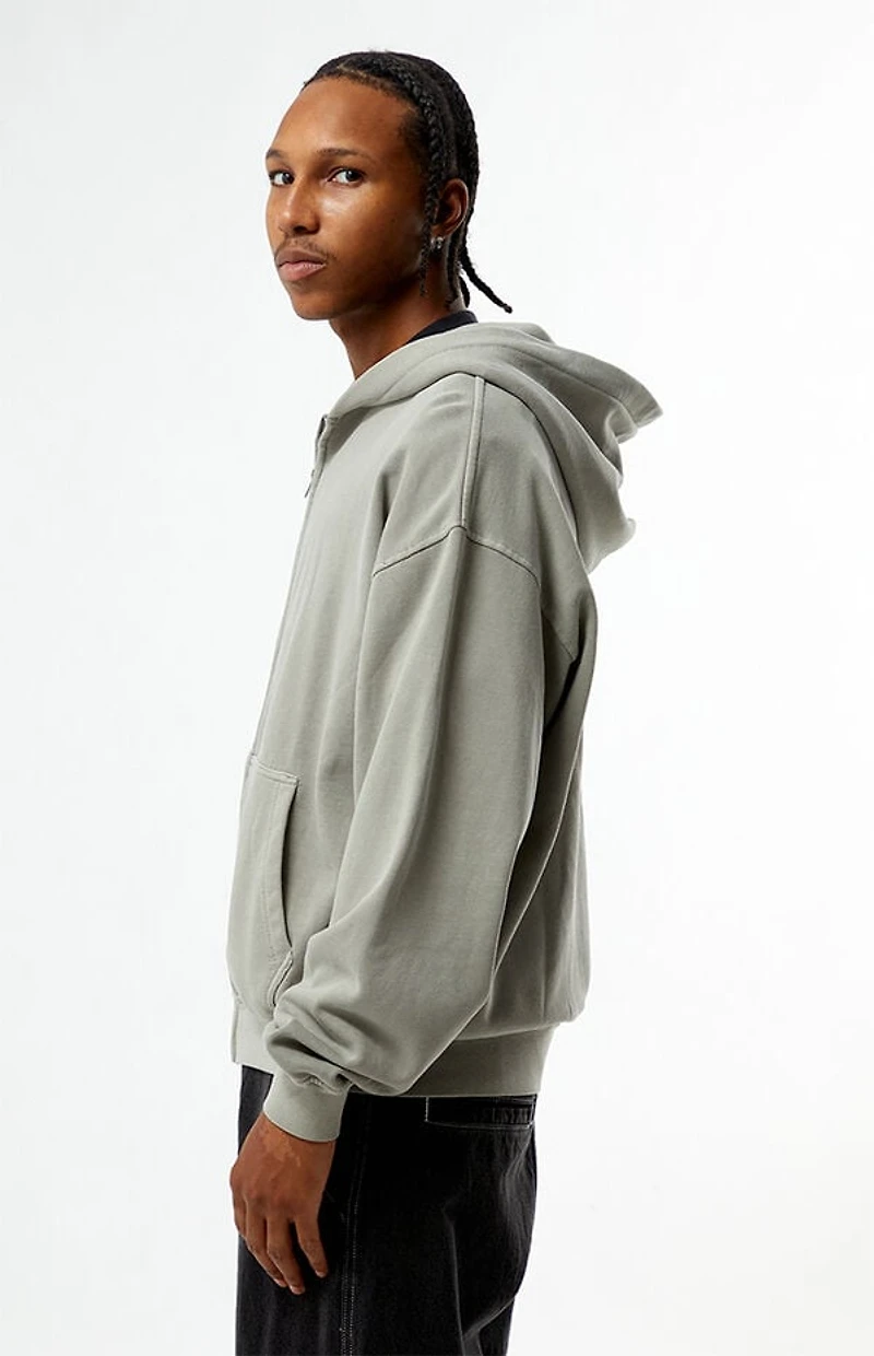 Pacsun Vintage Washed Full Zip Hoodie
