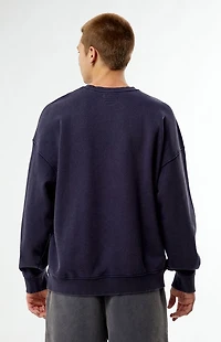 Guess Jeans California Puff Graphic Crew Neck Sweatshirt