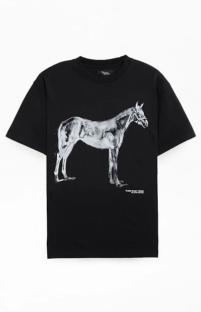 Pacsun Pac Artist Network x Randy Perez Black Horse T-Shirt