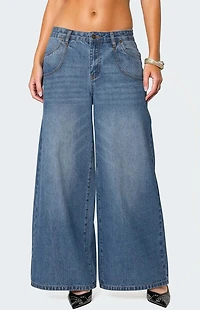 Edikted Jayden Low Rise Jeans