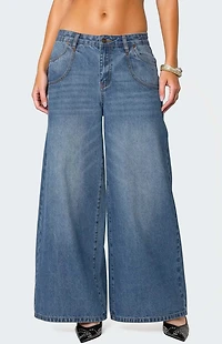 Edikted Jayden Low Rise Jeans