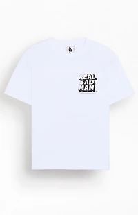 Real Bad Man Dotted Logo T-Shirt