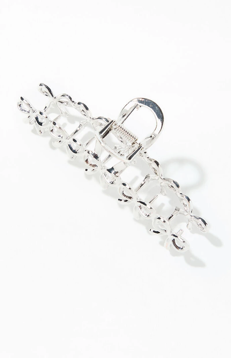 LA Hearts Metal Bow Hair Claw Clip