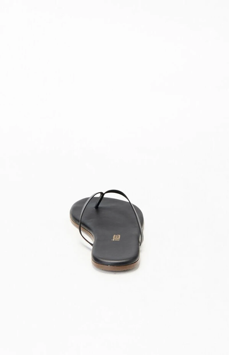 TKEES Women's Black Liners Sandals