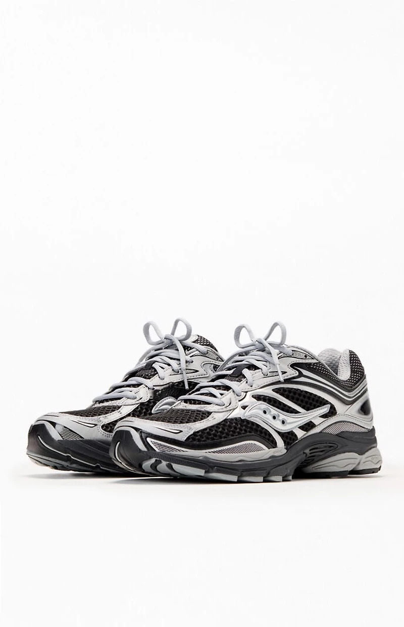 Saucony Black & Silver Progrid Omni 9 Shoes