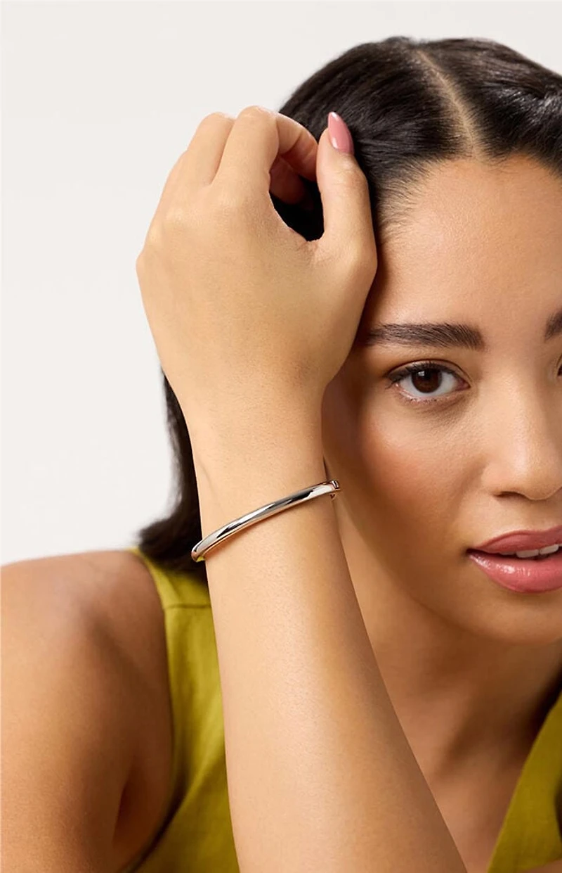 Ana Luisa Brynley Silver Bangle Bracelet