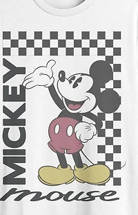 Mickey Mouse Checkered T-Shirt