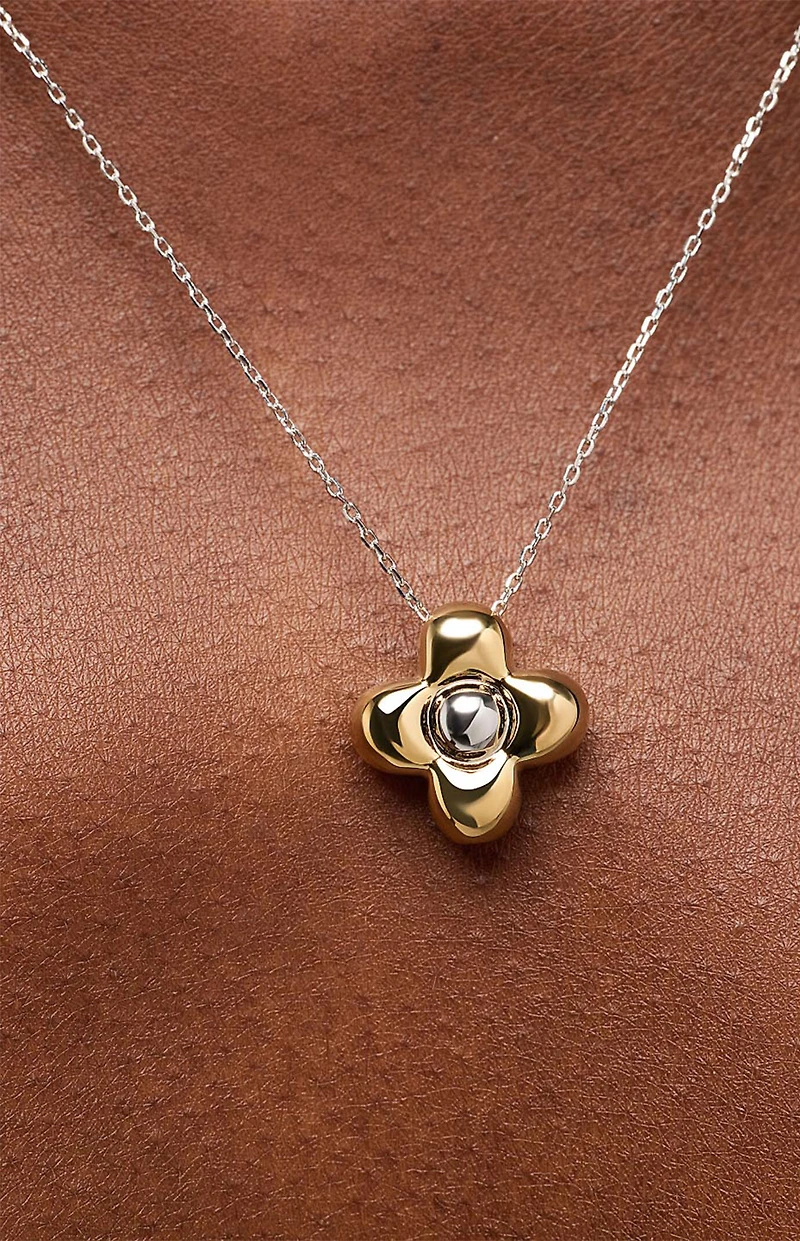 Ana Luisa Liora Pendant Flower Necklace