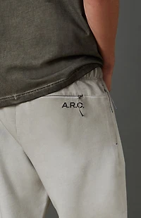 A.R.C. Active Gray Heavyweight Fleece Baggy Sweatpants