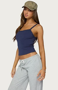 Edikted Luschia Lacey Tank Top