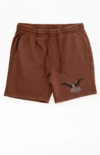 Pacsun Eagle Fleece Sweat Shorts