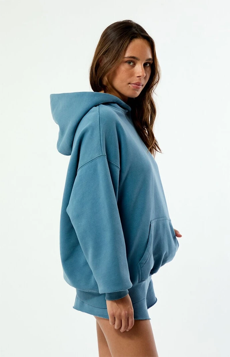 Pacsun Dark Blue Ultra Soft Fleece Core Pullover Hoodie