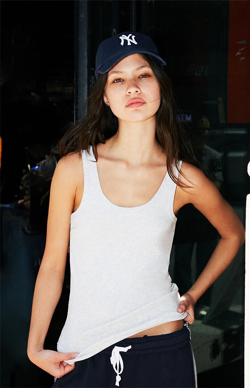 John Galt Light Gray Sheena Tank Top