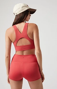 PAC 1980 Active Red A Cinch Sports Bra