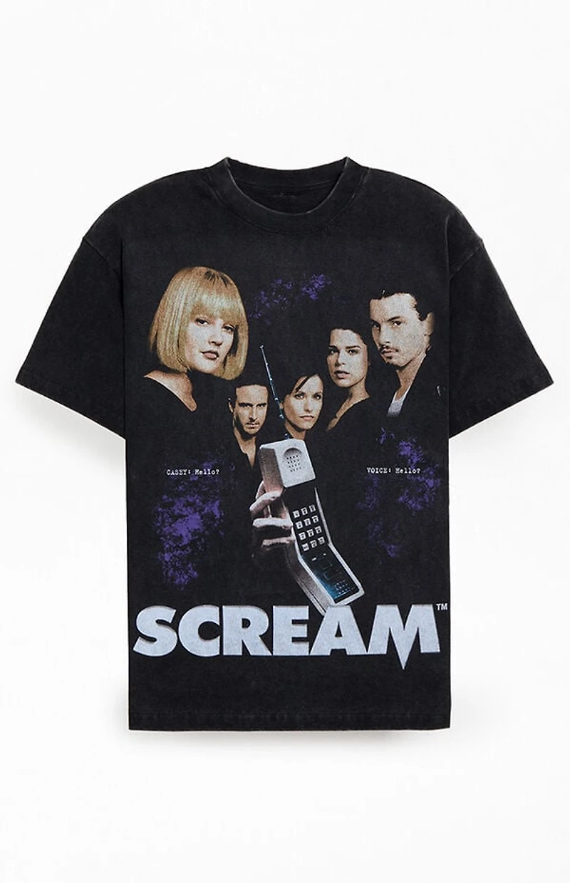 Frida Cinema Horror Scream Hello T-Shirt