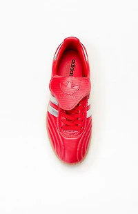 adidas Women's Red Samba Long Tongue Sneakers
