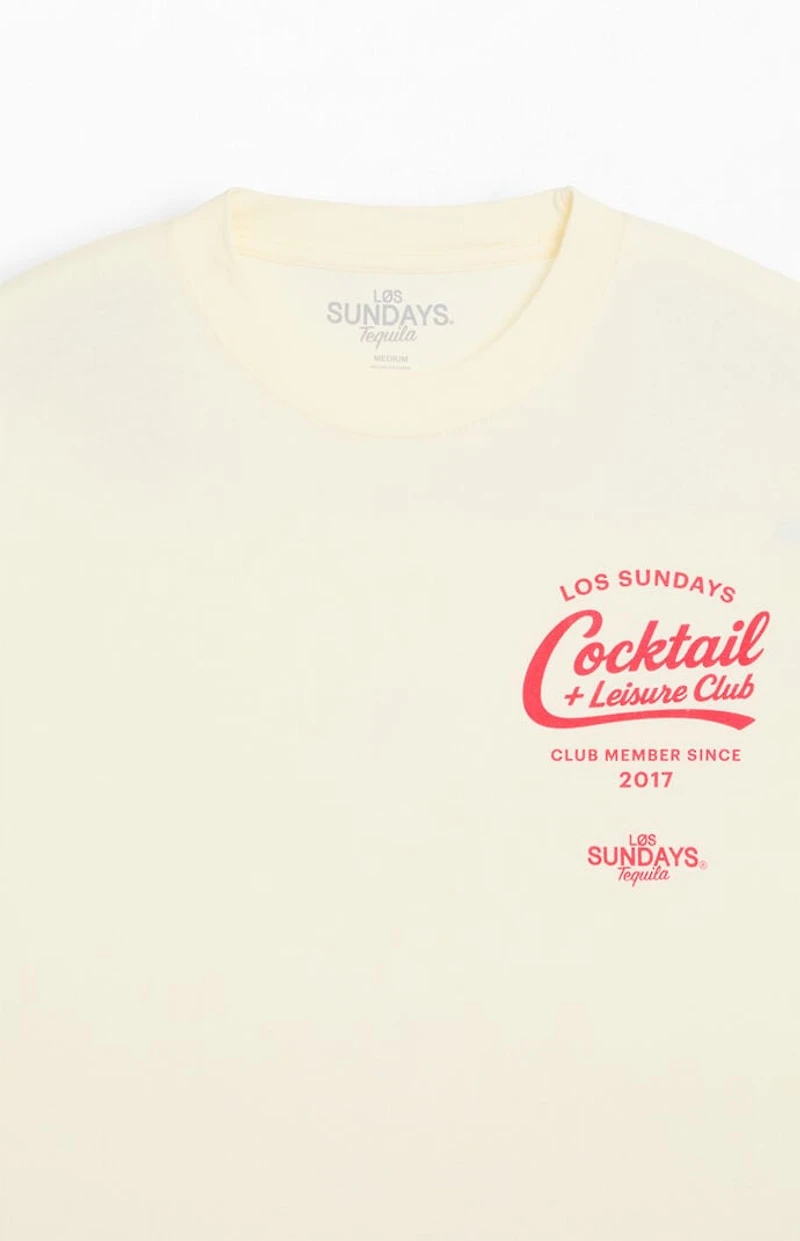 Los Sundays The Cocktail And Leisure Club T-Shirt