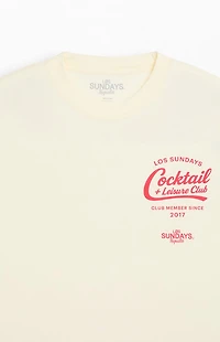 Los Sundays The Cocktail And Leisure Club T-Shirt