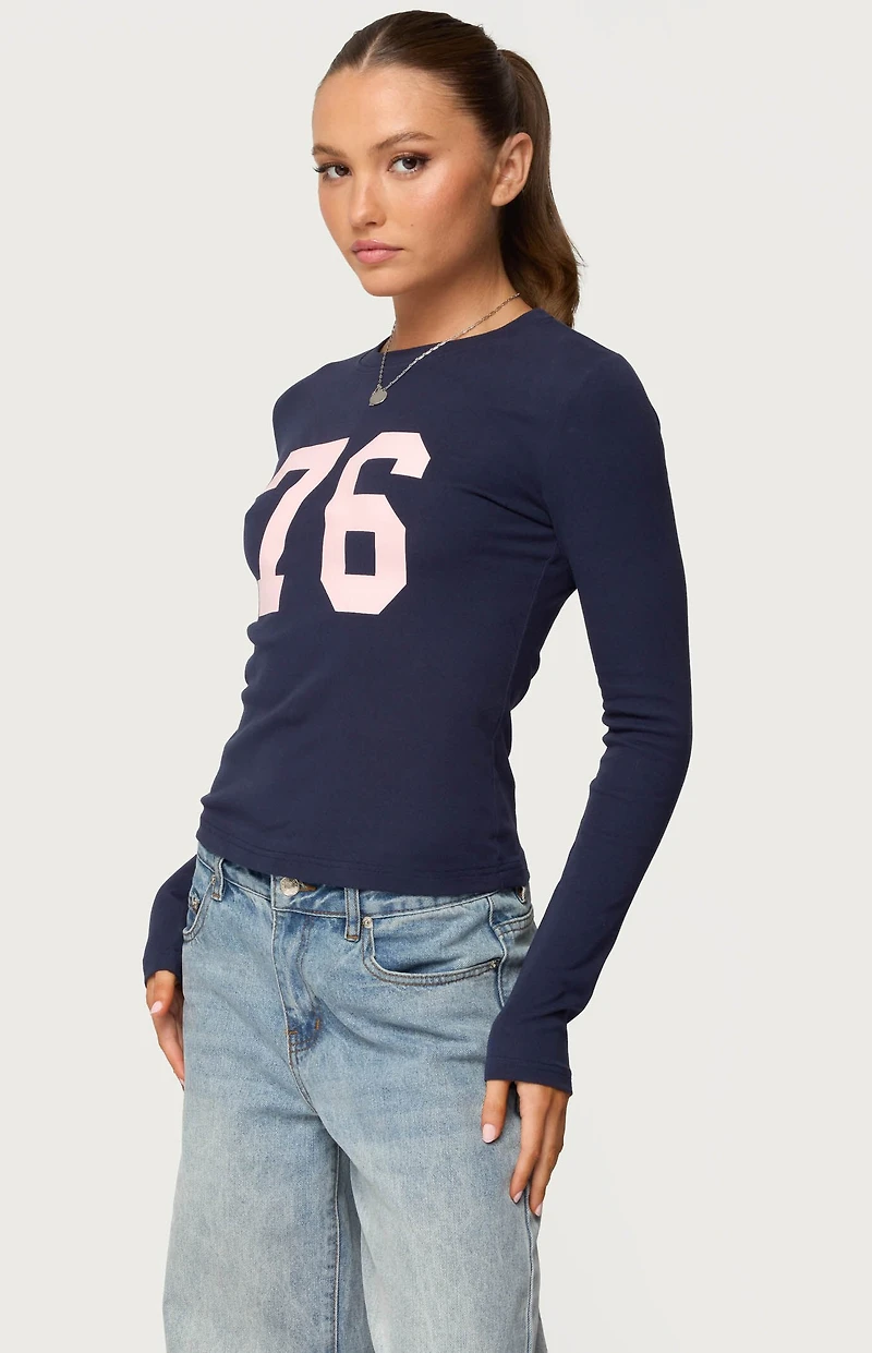 Edikted 76 Long Sleeve T-Shirt