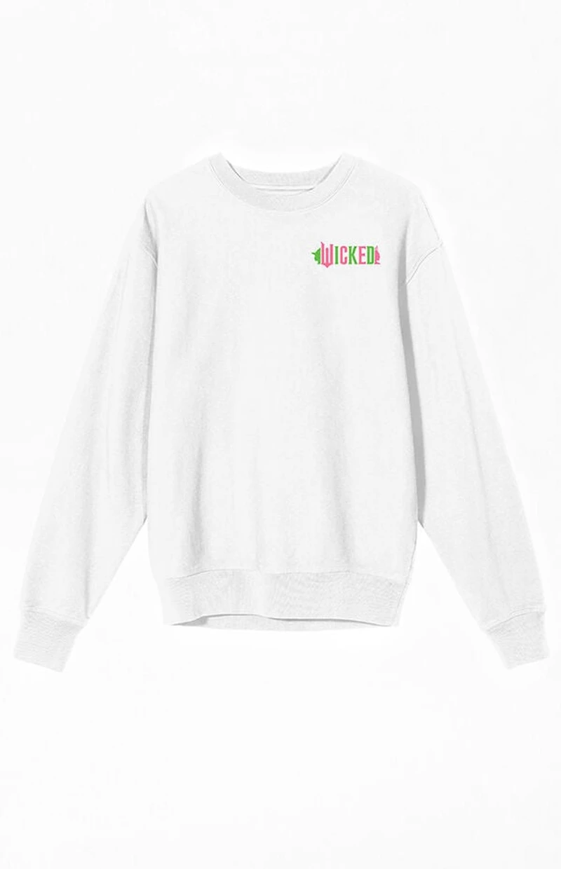 Wicked Part One Elphaba & Glinda Crew Neck Sweatshirt
