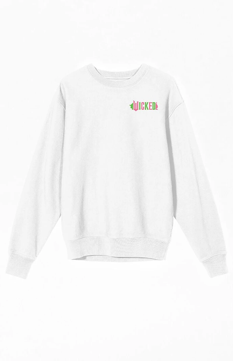 Wicked Part One Elphaba & Glinda Crew Neck Sweatshirt