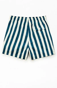 Pacsun Dune Striped 4.5" Swim Trunks