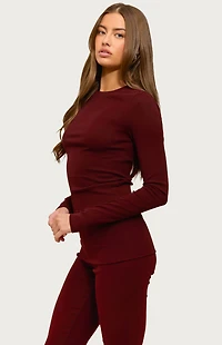 Edikted Ivanne Long Sleeve T-Shirt