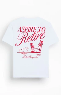 Motel Margarita Aspire to Retire Beach T-Shirt