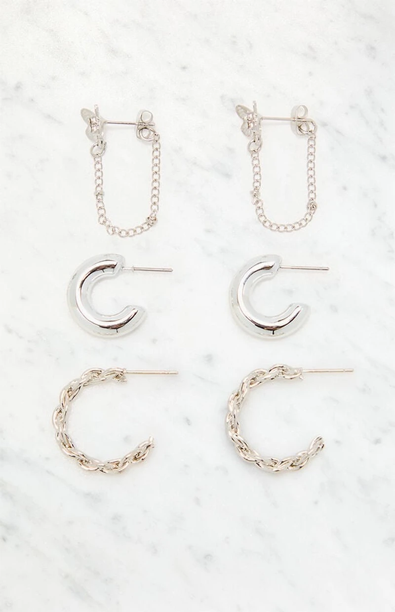 LA Hearts 3 Pack Celestial Earrings